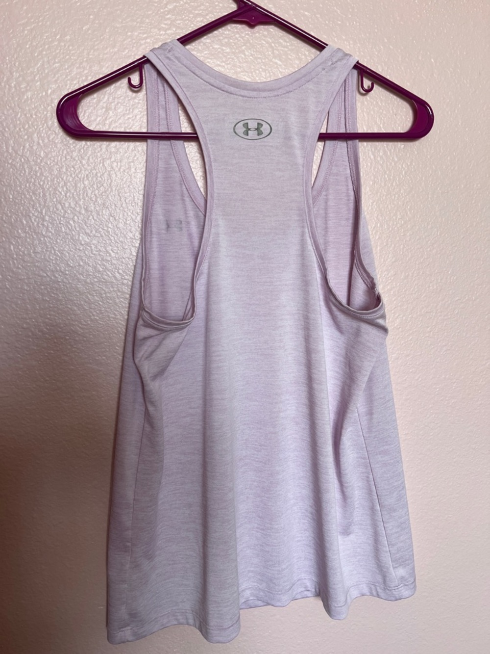Under Armour Light Lavender Racerback Training Tank - Picture 3 of 5